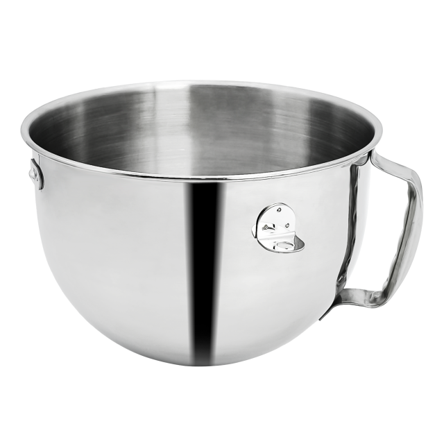 Stainless Steel Mixer Bowl Compatible with 6 Quart Kitchenaid Bowl-Lift Stand Mixers