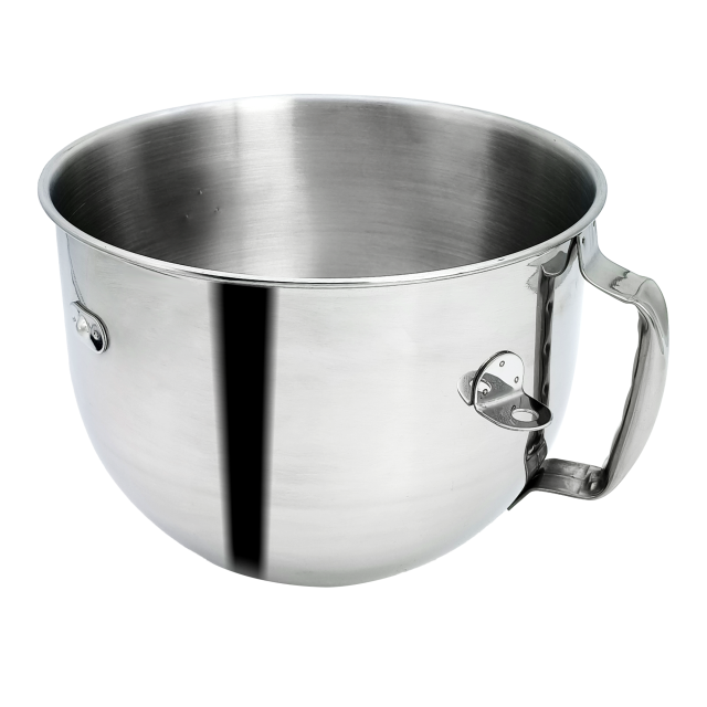 Stainless Steel Mixer Bowl Compatible with 7 Quart KitchenAid Bowl-Lift Stand Mixers