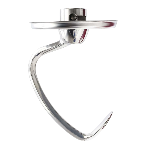 Stainless Steel Dough Hook Compatible with KitchenAid 4.5&5 Quart Tilt-Head Stand Mixer