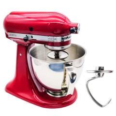Stainless Steel Dough Hook Compatible with KitchenAid 4.5&5 Quart Tilt-Head Stand Mixer