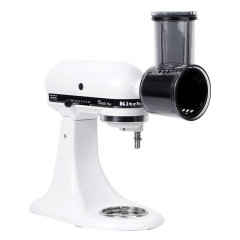 Slicer & Shredder Grater Attachment Compatible with KitchenAid Stand Mixer, 5 Blades Cheese Grater Attachment