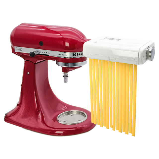 Pasta Maker Attachment Compatible with KitchenAid Stand Mixers 3 in 1 Pasta Roller, Noodle Maker Accessories