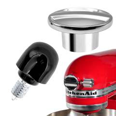 Hub Attachment Cap & Fixing Attachment Screw Compatible with KitchenAid 4.5&5 Quart Tilt-Head Stand Mixers
