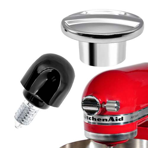 Hub Attachment Cap & Fixing Attachment Screw Compatible with KitchenAid 4.5&5 Quart Tilt-Head Stand Mixers