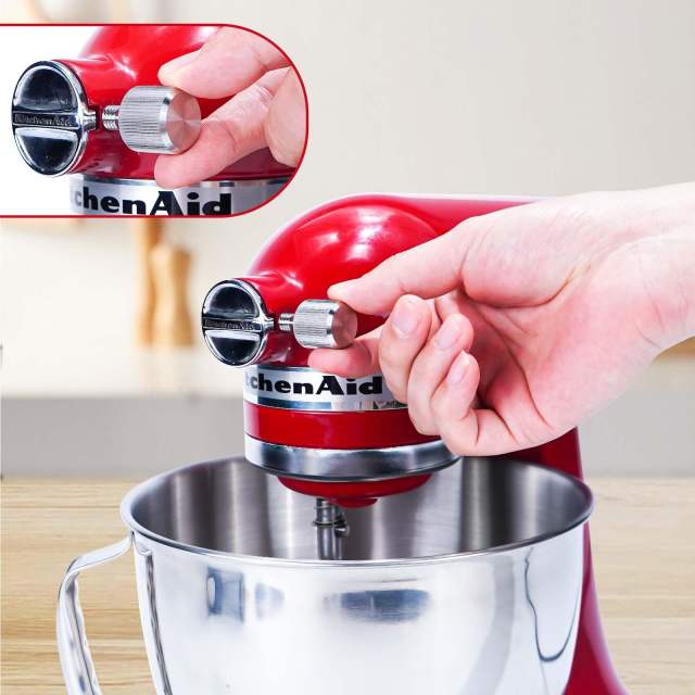 2pcsFixing Attachment Screw Compatible with KitchenAid Bowl-Lift/Tilt-Head Mixer Accessories