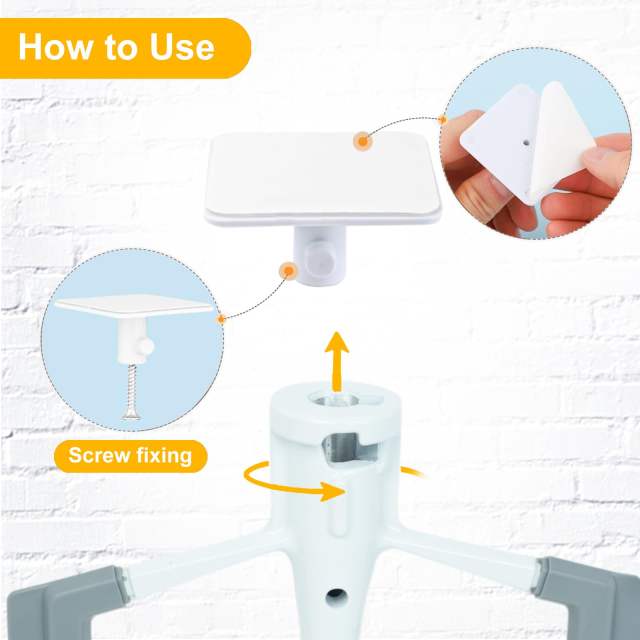 Stand Mixer Attachment Holders Compatible with Kitchenaid Mixer Accessories (Black)