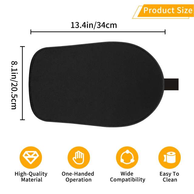 Mixer Sliding Mat Compatible with Kitchenaid 4.5 & 5 Quart Stand Mixer, Slider Mat Compatible with 4.5 & 5Qt Kitchenaid Mixer Accessories