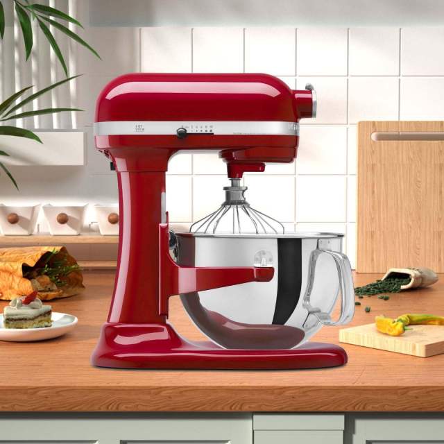 Stainless Steel 6-Wire Whip Attachment Compatible with KitchenAid 6 Quart Bowl-Lift Stand Mixer, Egg Heavy Cream Beater