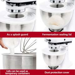 Mixers Bowl Covers Compatible with KitchenAid 4.5-5 Quart Tilt-Head Stand Mixer