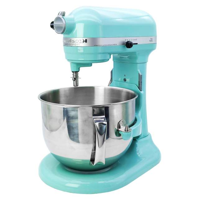 Stainless Steel Mixer Bowl Compatible with 7 Quart KitchenAid Bowl-Lift Stand Mixers