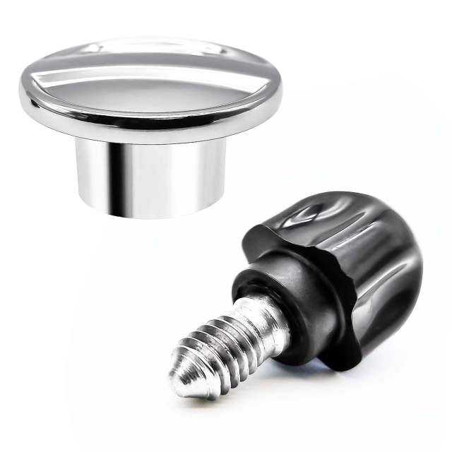 Hub Attachment Cap & Fixing Attachment Screw Compatible with KitchenAid 4.5&5 Quart Tilt-Head Stand Mixers
