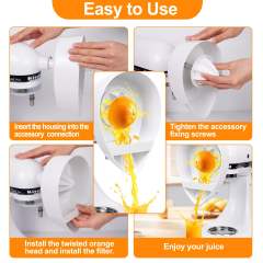 Juicer Attachment Compatible with KitchenAid Stand Mixer