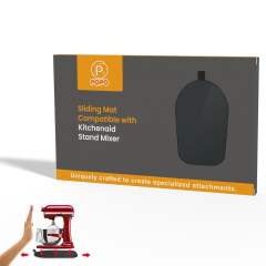 Mixer Sliding Mat Compatible with Kitchenaid 4.5 & 5 Quart Stand Mixer, Slider Mat Compatible with 4.5 & 5Qt Kitchenaid Mixer Accessories