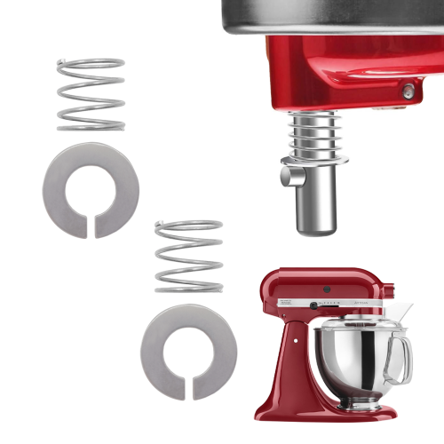 Stainless Steel Spring and Washer Fit Compatible with KitchenAid Stand Mixer Accessories