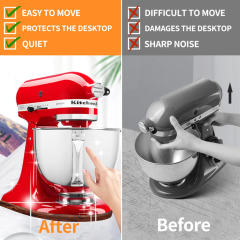 Wooden Mixer Slider Compatible with KitchenAid 4.5&5 Quart Tilt-Head Stand Mixer