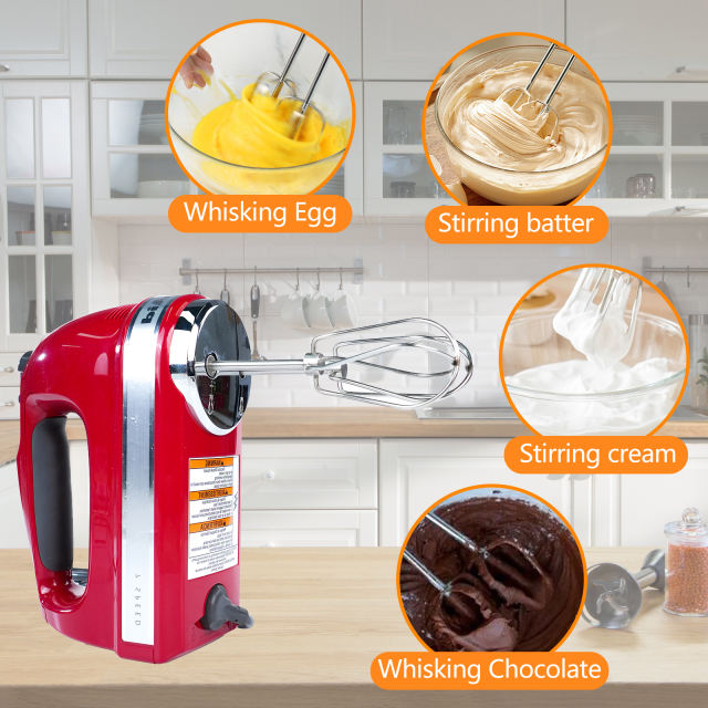 Hand Mixer Beaters Stainless Steel Attachments Compatible with kitchenAid Hand Mixer