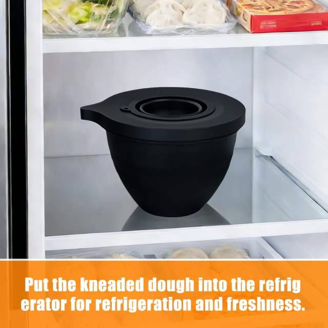 Silicone Liners Compatible with KitchenAid 4.5-5 Quart Tilt-Head mixer Bowl,2 Liners with Lids(White＋Red）