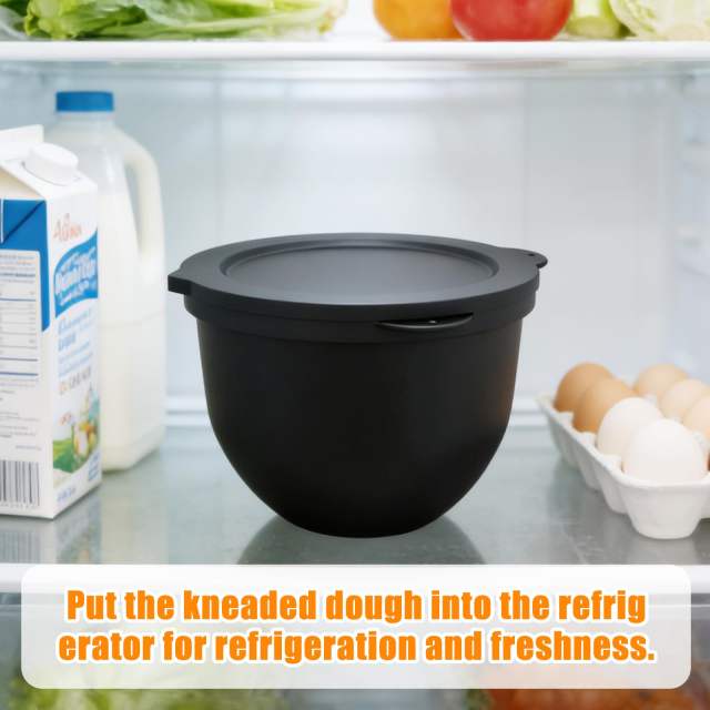 Silicone Liners Compatible with KitchenAid 4.5-5 Quart Tilt-Head mixer Bowl ,3 Liners with Lids