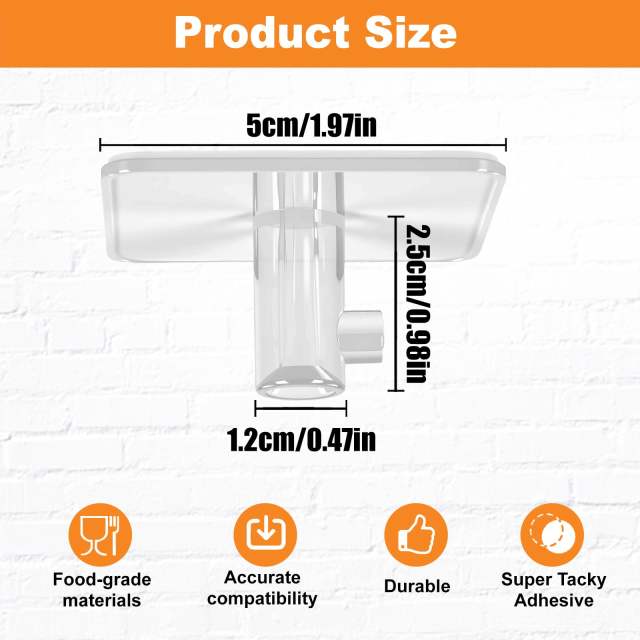 Stand Mixer Attachment Holders Compatible with Kitchenaid Mixer Accessories, for Storage Organize Your Kitchen Aid Attachments(Transparently)