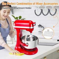 Stand Mixer Attachment Holders Compatible with Kitchenaid Mixer Accessories, for Storage Organize Your Kitchen Aid Attachments(Transparently)