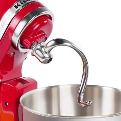Stainless Steel Spiral Dough Hook Compatible with KitchenAid 4.5QT & 5QT Tilt-Head Stand Mixers, Versatile Spiral Design,Efficient Kneading, Dishwasher Safe