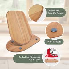 Wooden Mixer Slider Compatible with KitchenAid 6/7/8 Quart Bowl-Lift Stand Mixer, Kitchen Countertop Sliders