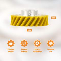 Upgraded Mixer Worm Gear replacement Compatible with KitchenAid Bowl-Lift/Tilt-Head Mixer Accessories（2PCS)