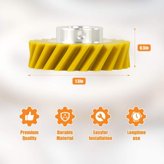 Upgraded Mixer Worm Gear replacement Compatible with KitchenAid Bowl-Lift/Tilt-Head Mixer Accessories（2PCS)