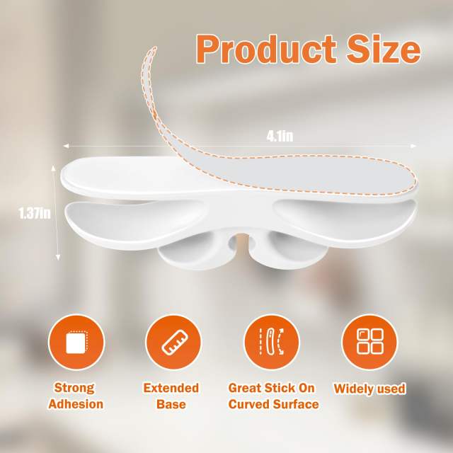 4 Pack Cord Organizer for Kitchen Appliances, Stick On Appliance Wire Organizer Wire Wrapper for Kitchen Appliances Stand Mixers (Gray)