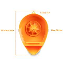 Juicer Attachment Compatible with KitchenAid Stand Mixer 3.5-8QT, Fits Most Tilt-Head & Bowl-Lift Models Including KSM150, KSM95, KSM3306, Citrus Juicer Accessory,Dishwasher Safe (Orange)