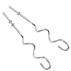 2 Pcs Hand Mixer Dough Hook Stainless Steel Attachments Compatible with kitchenAid Hand Mixer,Hand Mixer Replacement Attachments