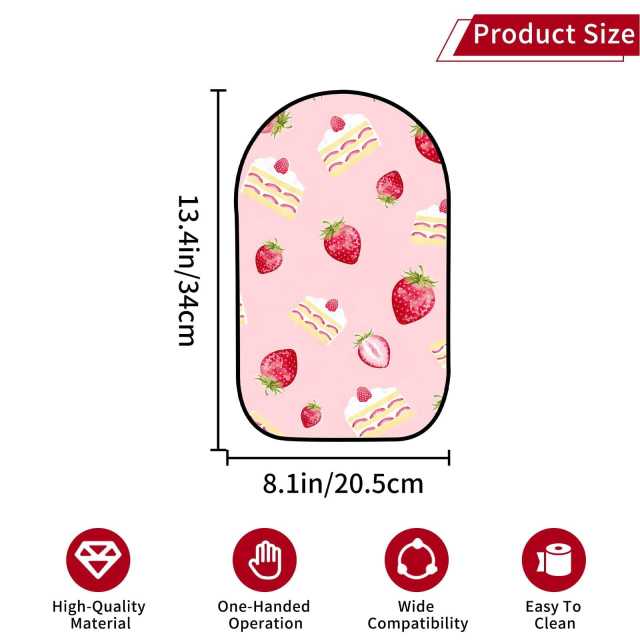 PQPOSliding Mat Compatible with KitchenAid 4.5/5 Quart Tilt-Head Stand Mixer