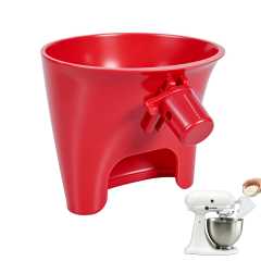 PQPO Flour Funnel Compatible with KitchenAid Artisan 5QT Tilt-Head Stand Mixer