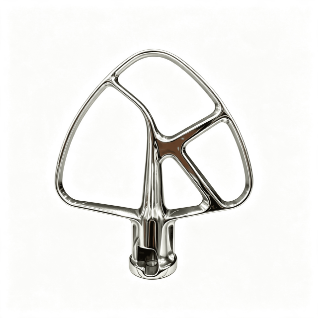 Stainless Steel Mixing Paddle Compatible with KitchenAid 4.5-5 Quart Tilt-Head Stand Mixer