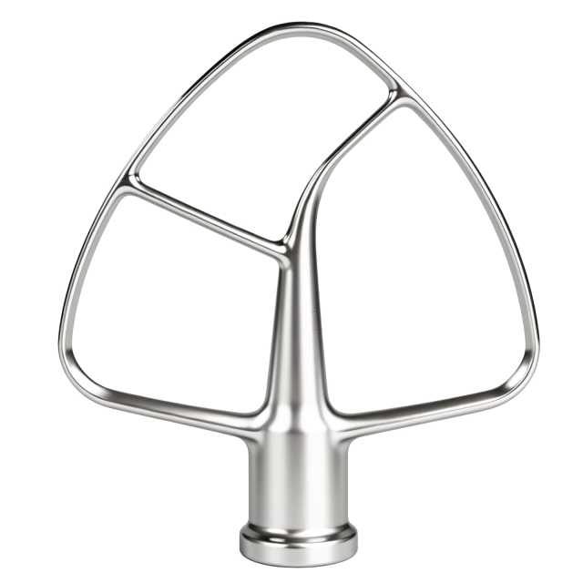 Stainless Steel Paddle Compatible with KitchenAid 4.5-5 Quart Tilt-Head Stand Mixers