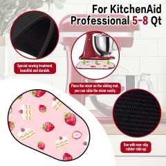 Sliding Mat Compatible with KitchenAid 6/7/8 Quart Bowl-Lift Stand Mixer