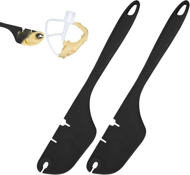 PQPO Non-Stick Heat-Resistant Silicone Kitchen Spatula