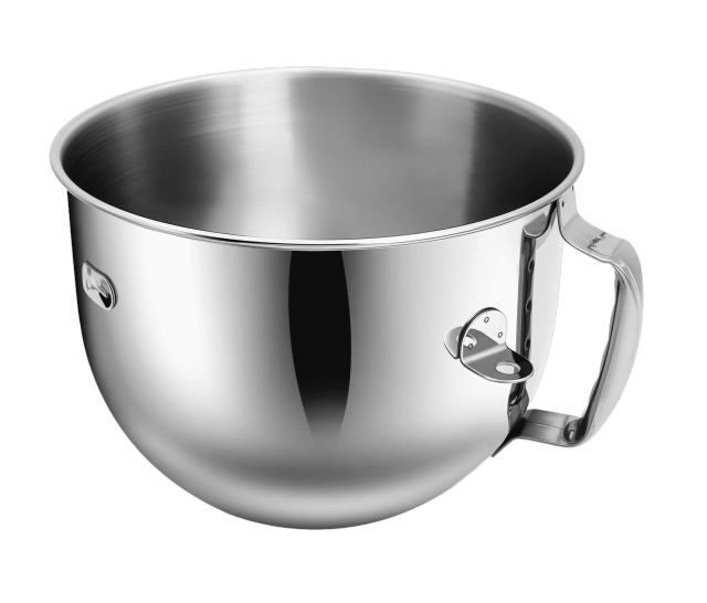 PQPO Stainless Steel Mixer Bowl Compatible with 7 Quart KitchenAid Bowl-Lift Stand Mixers