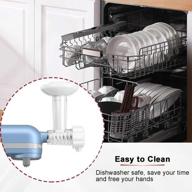 PQPO Ice Cream Maker Attachment for KitchenAid Stand Mixers, Dairy Free Frozen Fruit Soft Serve Machine, Compatible with KitchenAid & Cuisinart, for Yogurt/Gelato