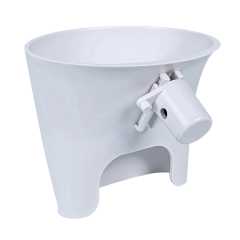 PQPO Flour Funnel Pouring Chute Accessory Compatible with KitchenAid Mixer