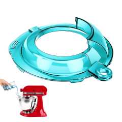 PQPO Pouring Shield Compatible KitchenAid Tilt Head 4.5-5Quart Mixer,Fully Enclosed Foldable Lid Mixer Bowl Cover