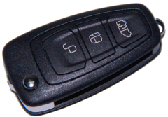 AK018057 for Ford Transit 3 Button? Flip remote control key 433MHz 4D63 BK2T-15K601-AA/AB/AC/AD