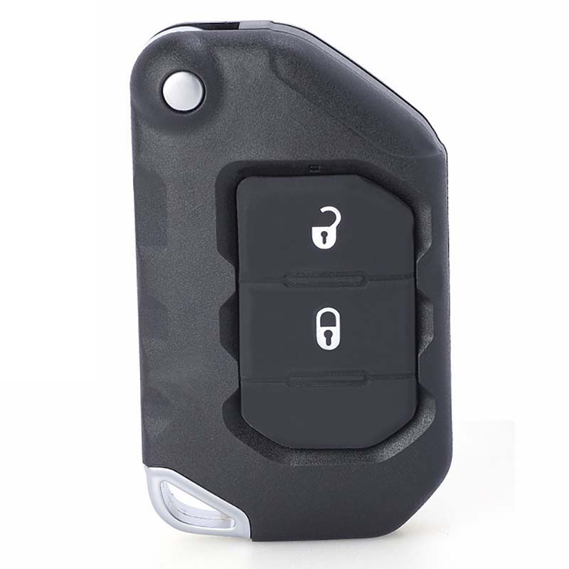 AK023055 For 2018-2021Jeep Wrangler Gladiator 433MHZ PCF7939M 4A Chip 2-Button Smart Flip Key Remote  PN: 68416786AB FCC OHT1130261
