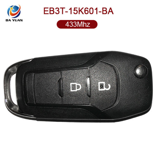AK018018 for Ford Flip Remote Key 2 Button 433MHz EB3T-15K601-BA