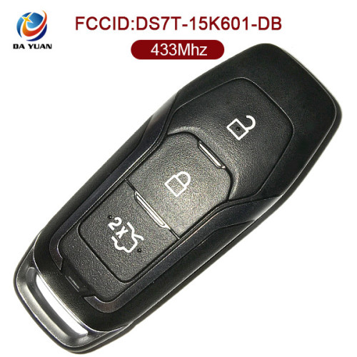 AK018037 for Ford Mondeo Smart Key Card 3 Button 433MHz DS7T-15K601-DB