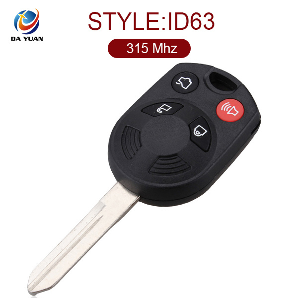 AK018025 for Ford Remote Key 4 Button 315MHz 4D63
