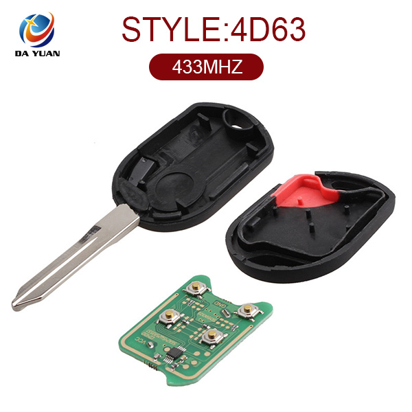 AK018026 for Ford 3 Button Complete Remote(Laser Blade) 433MHz 4D63