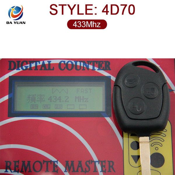 AK018030 Original for Ford 3 Button Remote Key 433MHz 4D70