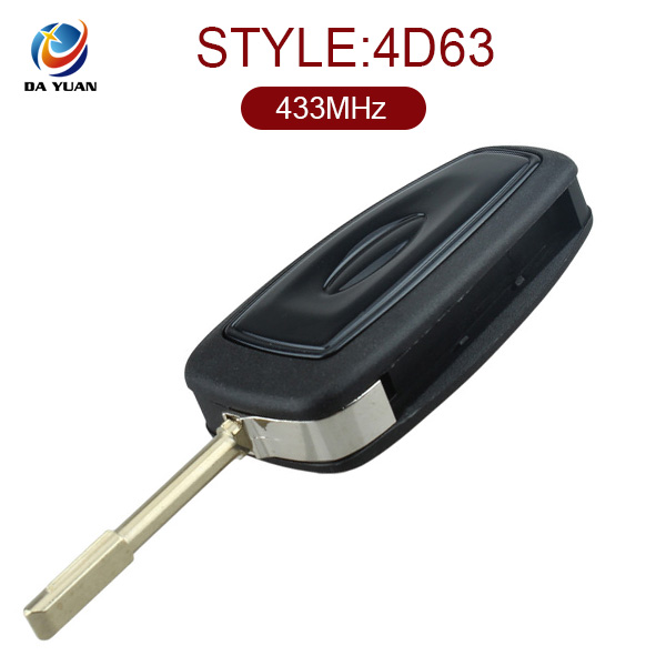 AK018035 for Ford Focus Mondeo Fiesta Folding Remote Key Fob 3 Button 433MHz 4D63