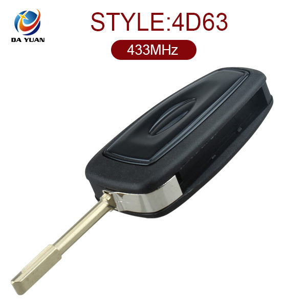 AK018035 for Ford Focus Mondeo Fiesta Folding Remote Key Fob 3 Button 433MHz 4D63